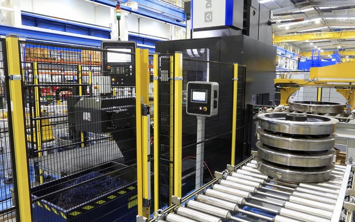 Hệ thống có thể vận hành với 1 máy doa nếu cần